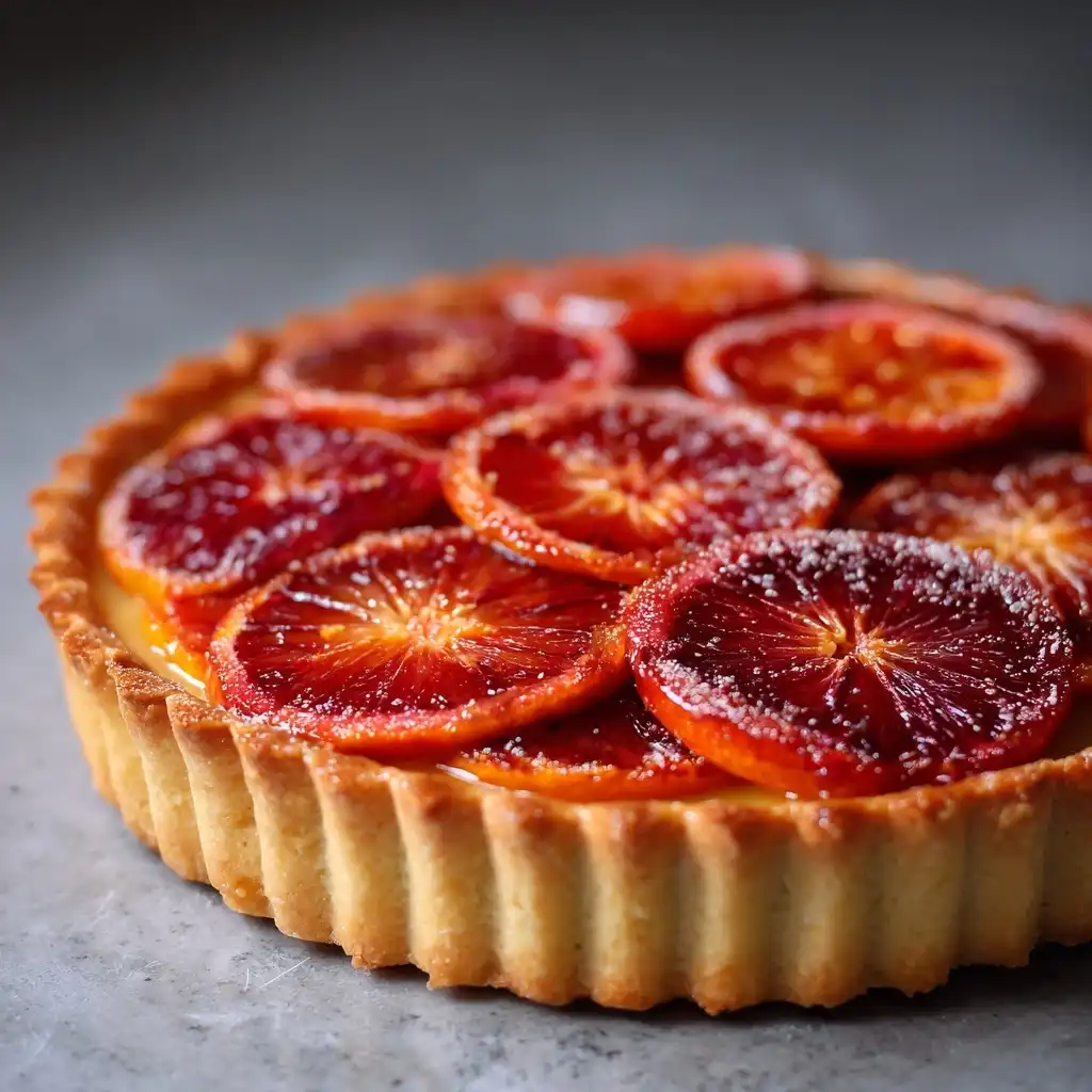 Blood Orange Tart
