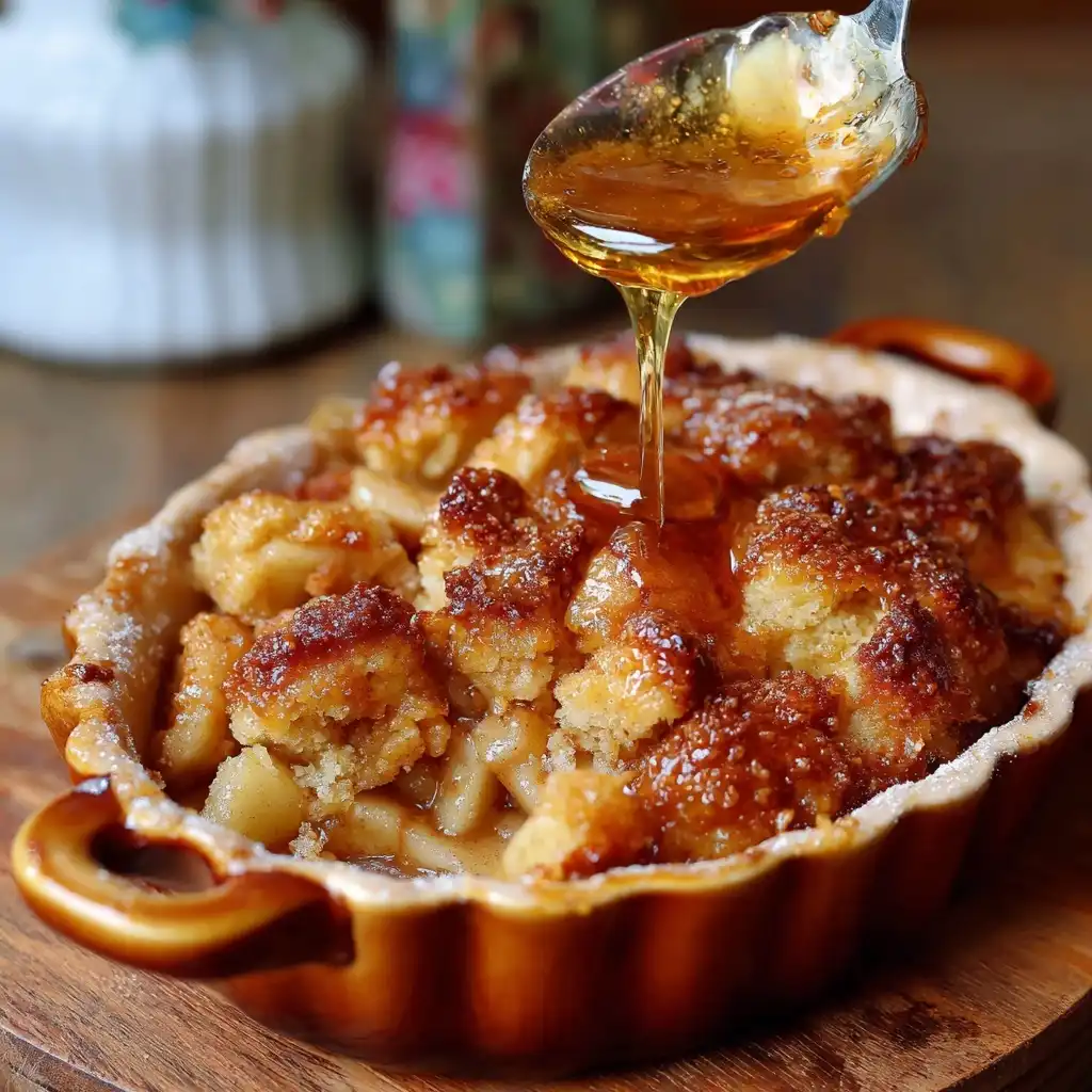 Brown Butter Apple Cobbler
