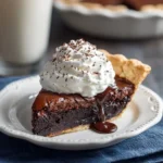 Brownie Bottom Chocolate Pie