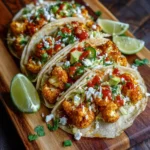 Buffalo Cauliflower Tacos