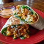 Buffalo Cauliflower Wrap