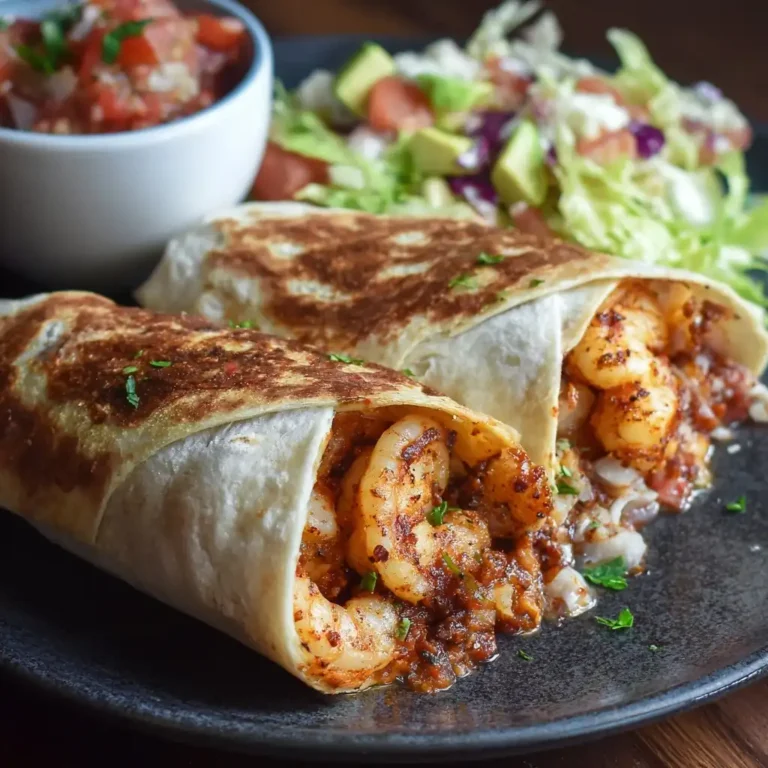 Cajun Shrimp Burritos