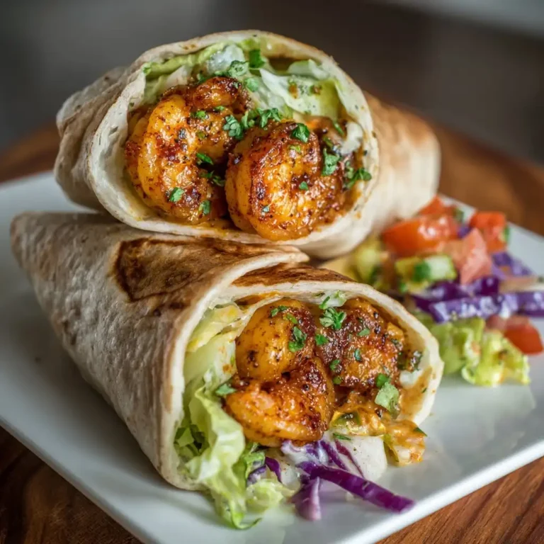 Cajun Shrimp Wrap