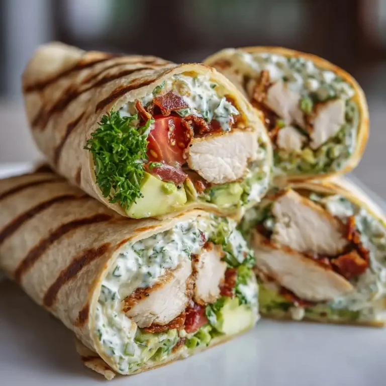 Chicken Avocado Ranch Wrap