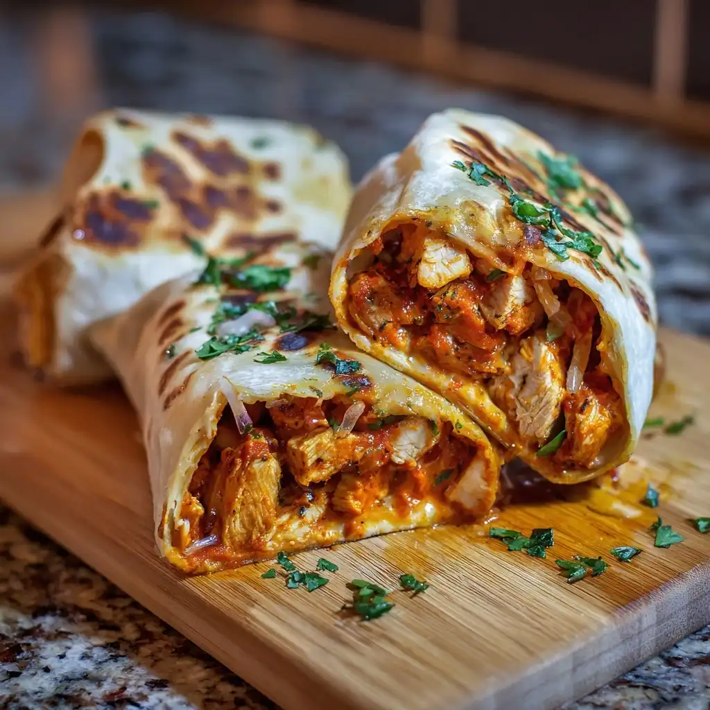 Chicken Tikka Masala Wrap