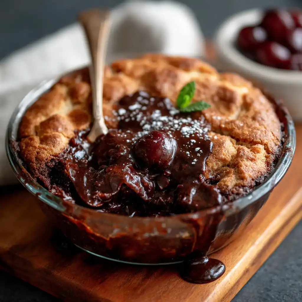Chocolate Fudge Cobbler