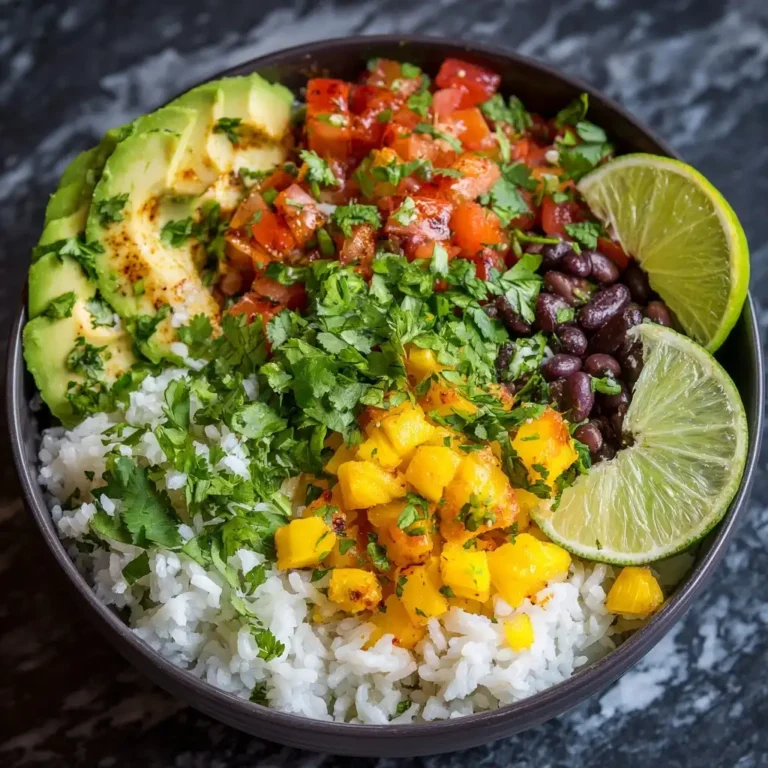 Cilantro Lime Rice Burrito Bowls