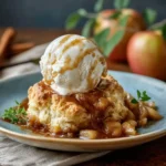 Cinnamon Apple Biscuit Cobbler