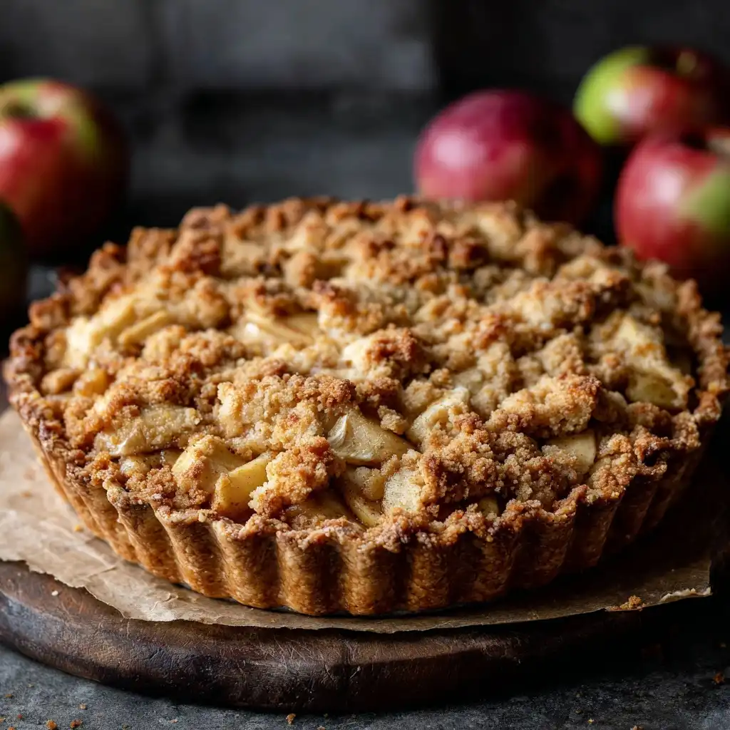 Classic Apple Pie with Cinnamon Crumble