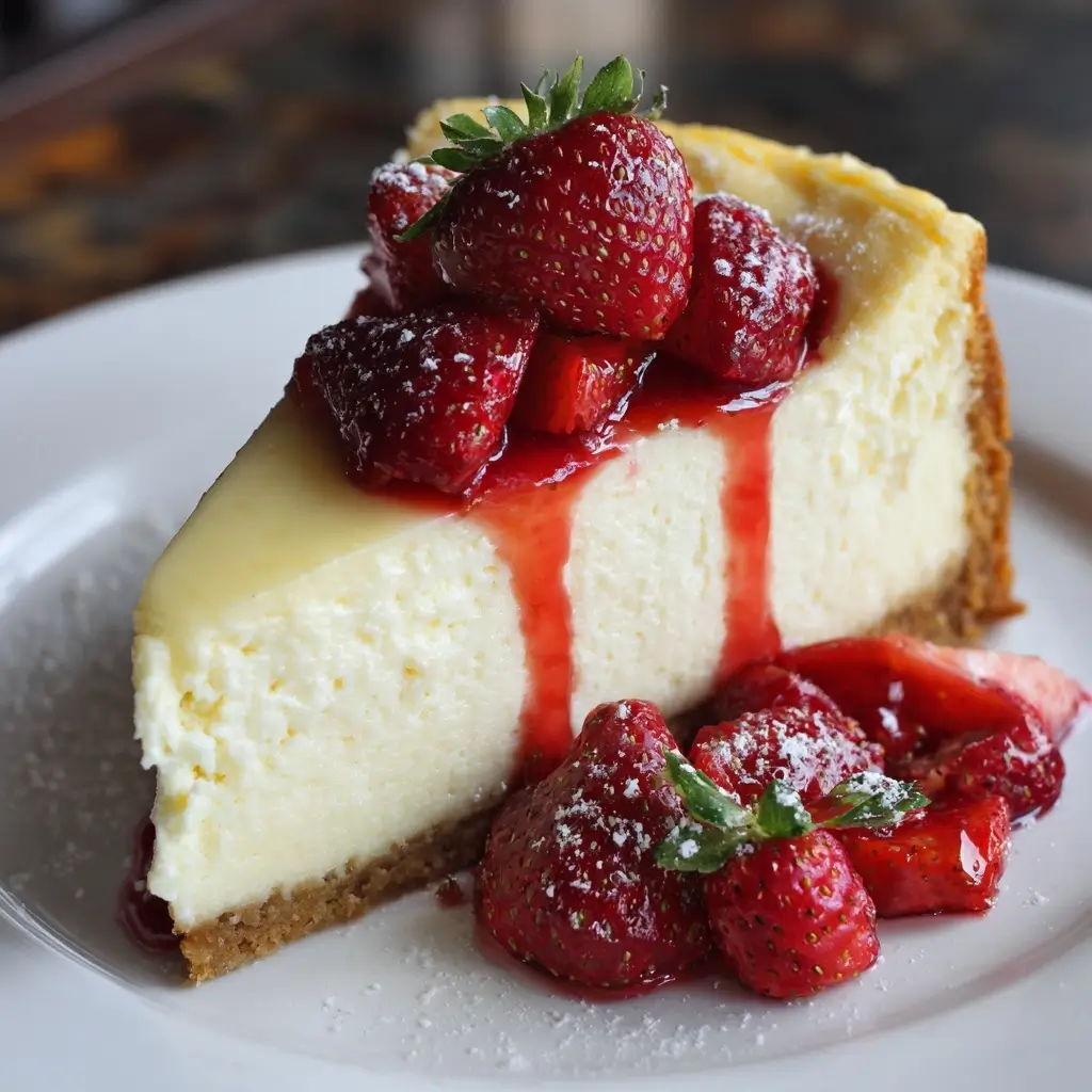 Classic New York Style Cheesecake