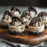 Cookies and Cream Mini Cheesecakes