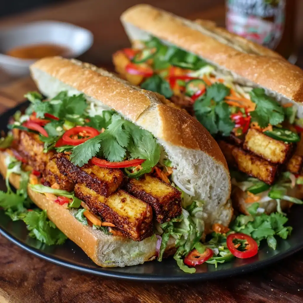 Crispy Tofu Banh Mi