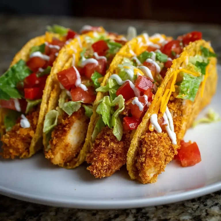 Dorito Crusted Chicken Tacos