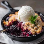 Easy Blackberry Dump Cobbler