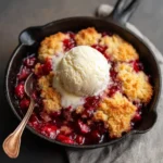 Easy Cranberry Cobbler
