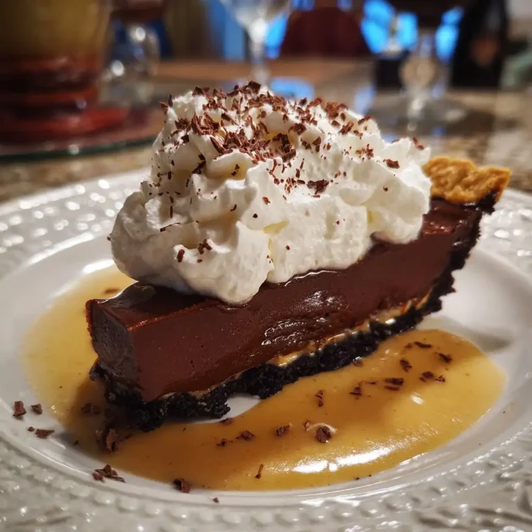 Espresso Chocolate Pie