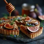 Fig Honey Almond Tart