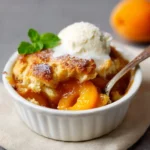 Fresh Apricot Cobbler