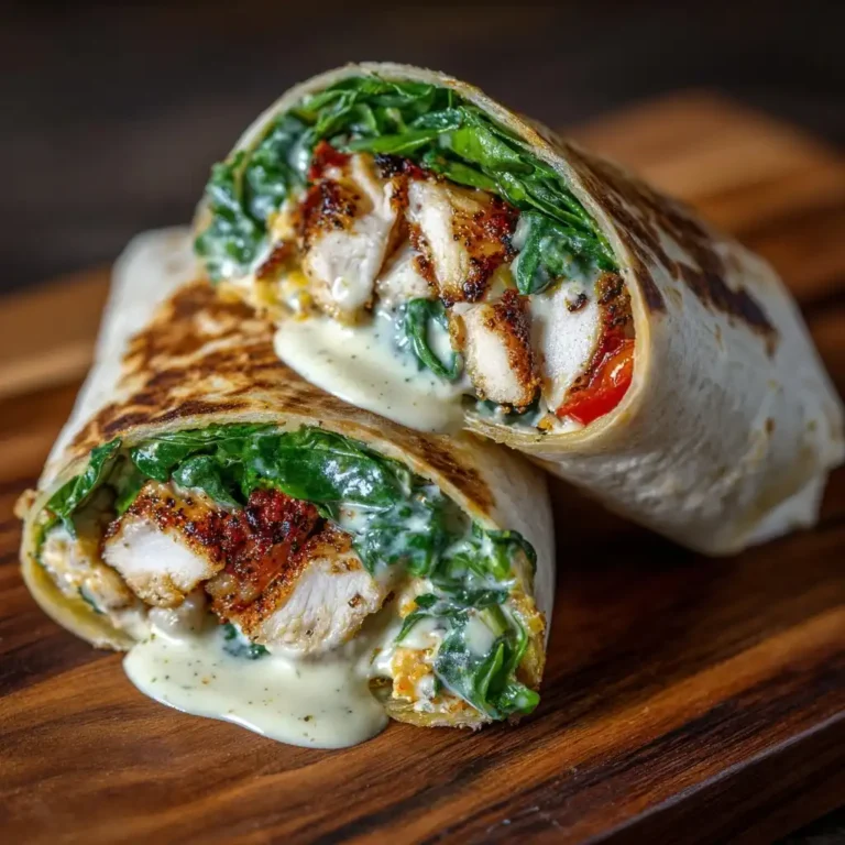 Garlic Aioli Chicken Wrap