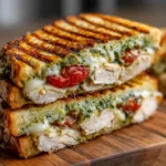 Grilled Chicken Pesto Panini