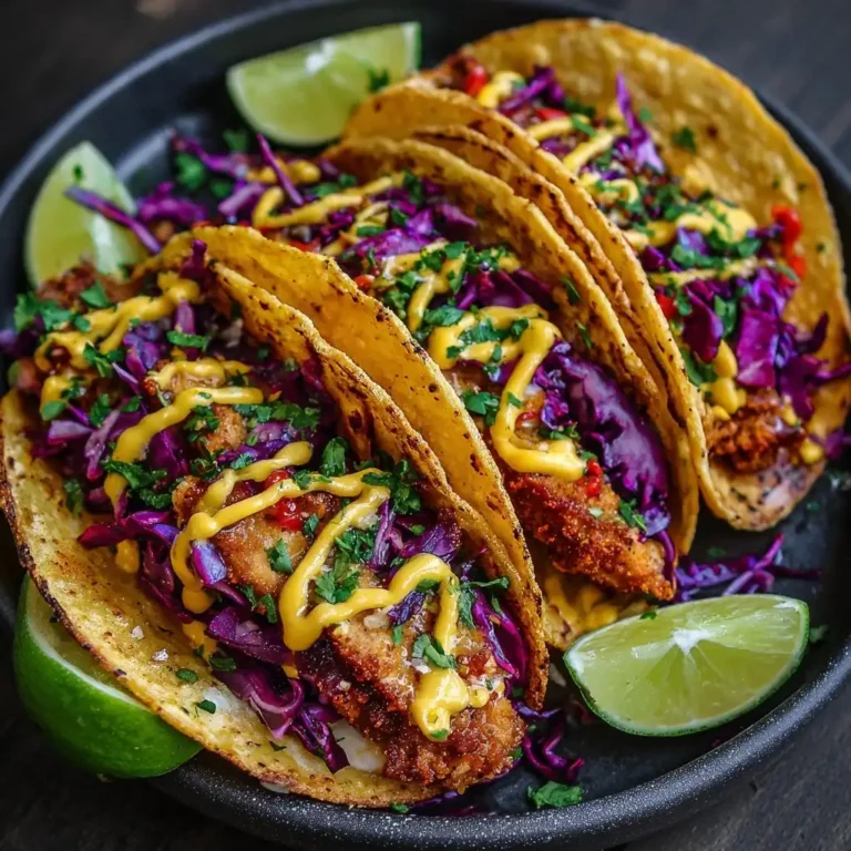 Honey Mustard Chicken Tacos