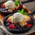 Keto Berry Cobbler