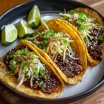 Korean Inspired Beef Tacos