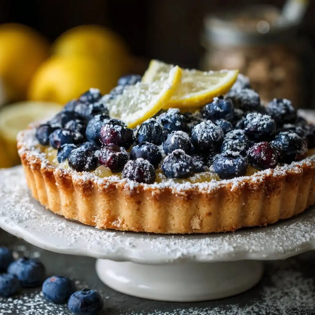 Lemon Blueberry Tart