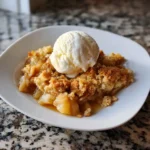 Low Sugar Apple Cobbler