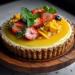 Mango Cream Tart