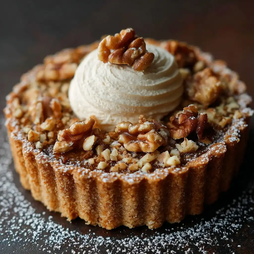 Maple Walnut Tart