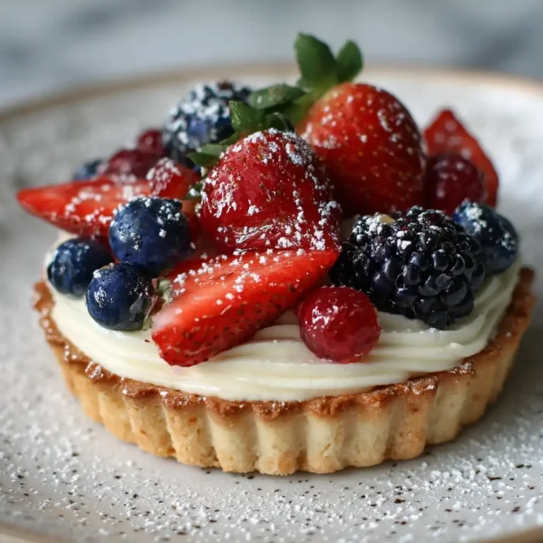 Mascarpone Berry Tart