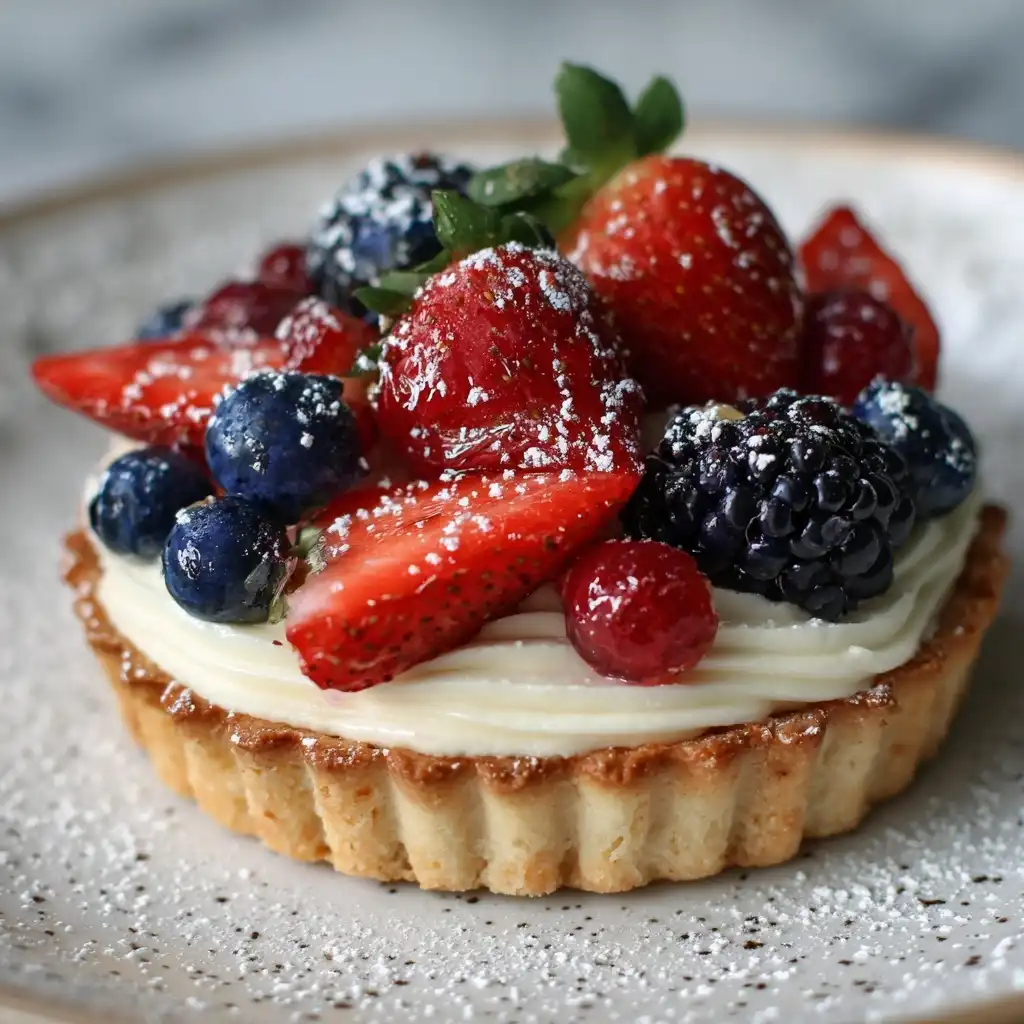 Mascarpone Berry Tart