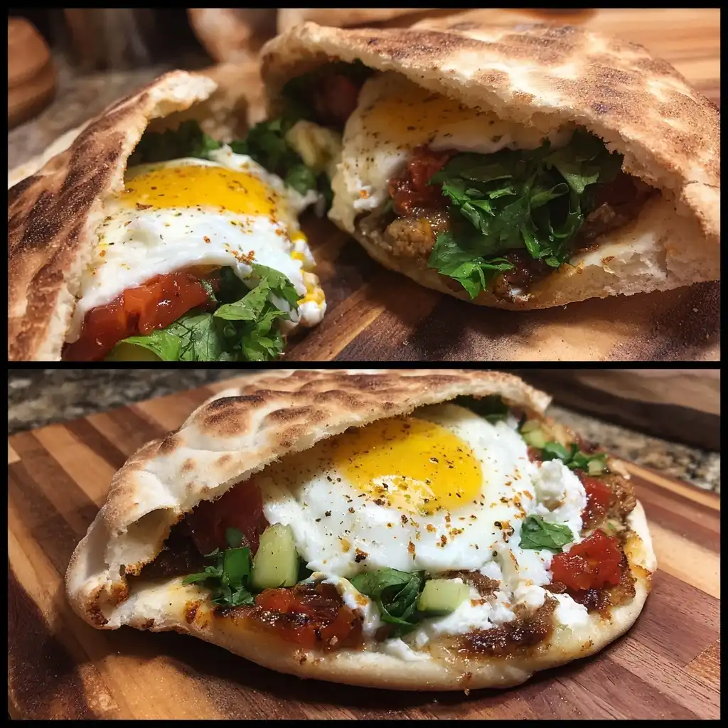 Mediterranean Egg Pita