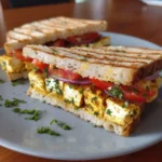 Mediterranean Paneer Sandwich