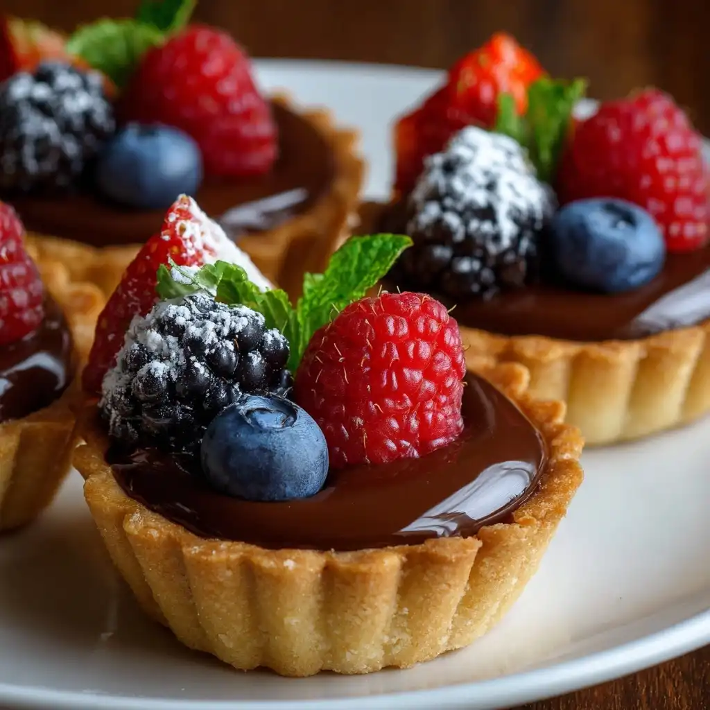 Mini Chocolate Tartlets