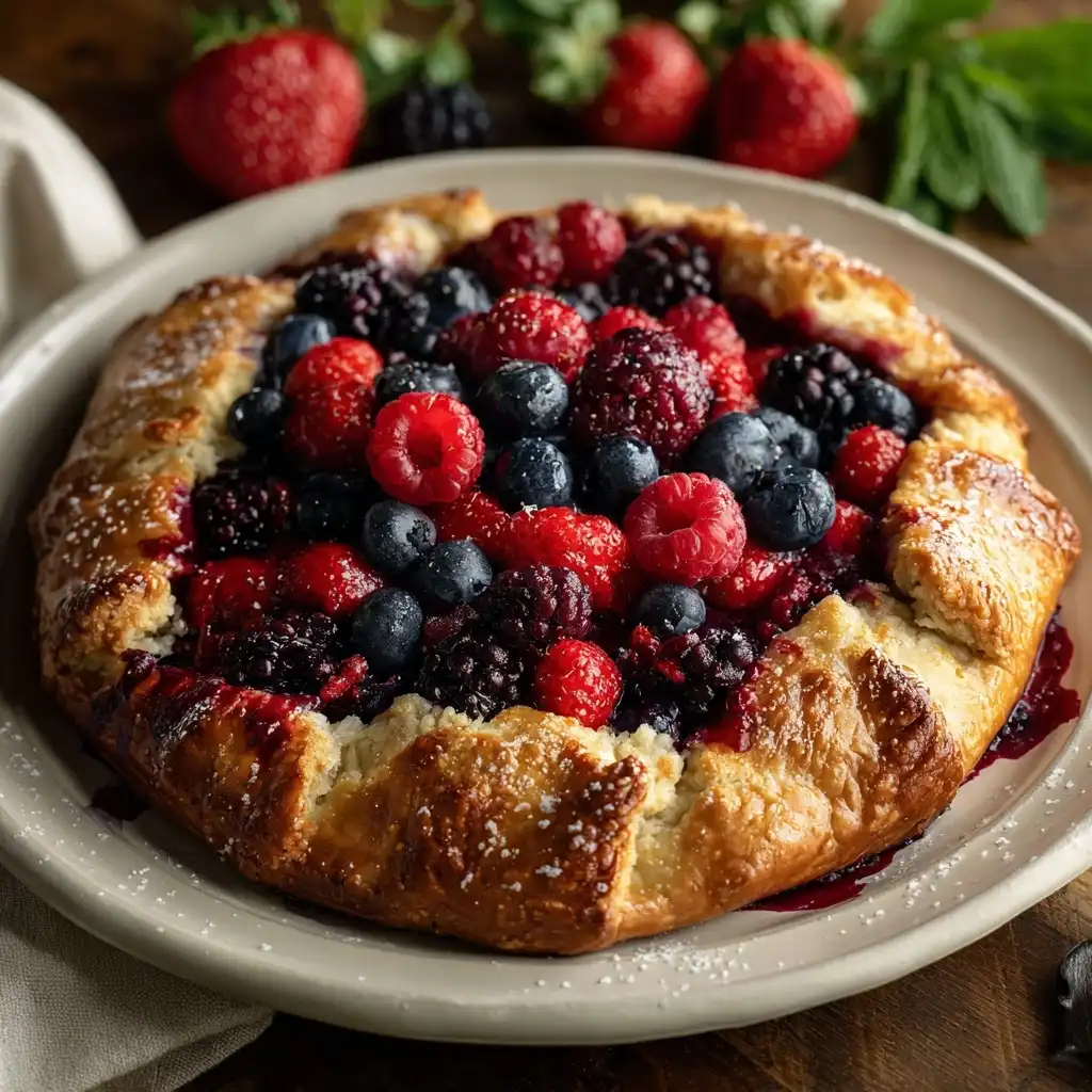 Mixed Berry Galette