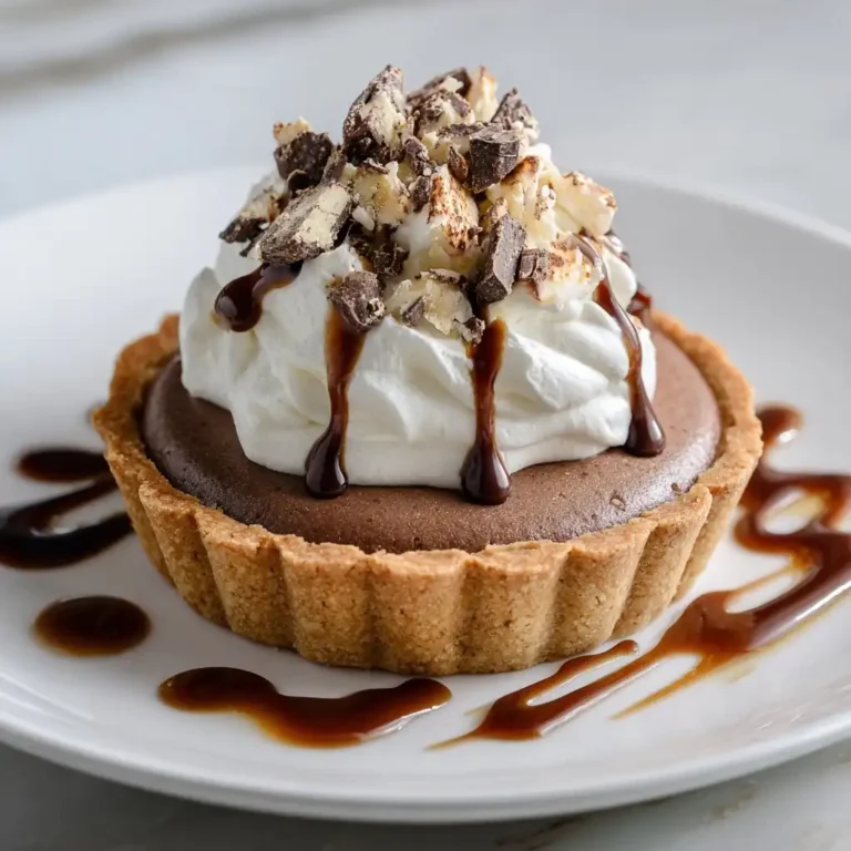 Mocha Chocolate Tart