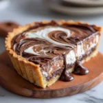 Nutella Swirl Cheesecake Tart