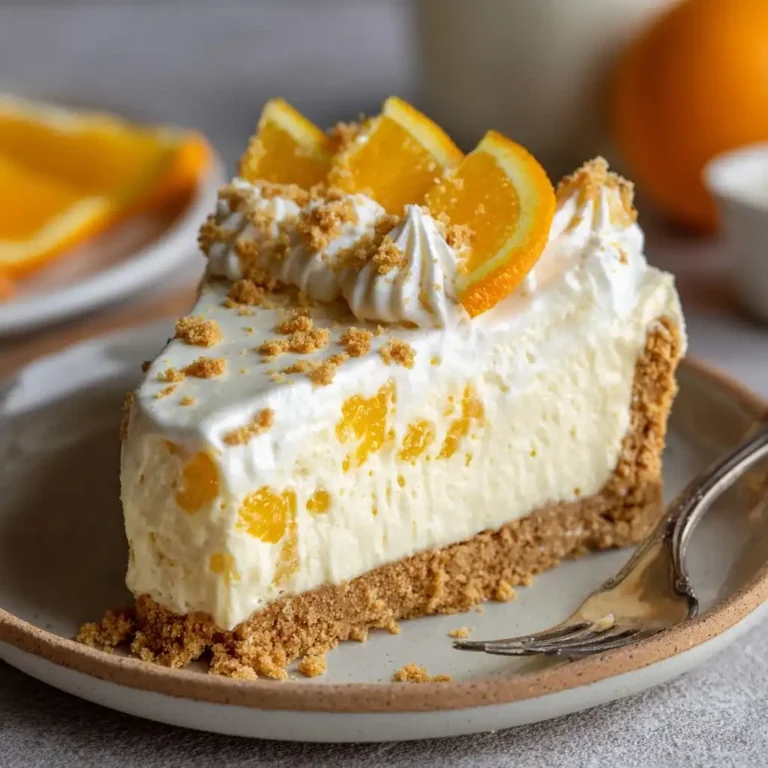 Orange Creamsicle Pie