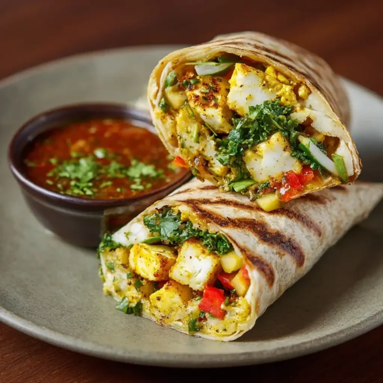 Paneer Veggie Wrap
