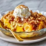 Peach Cobbler Dump Cake