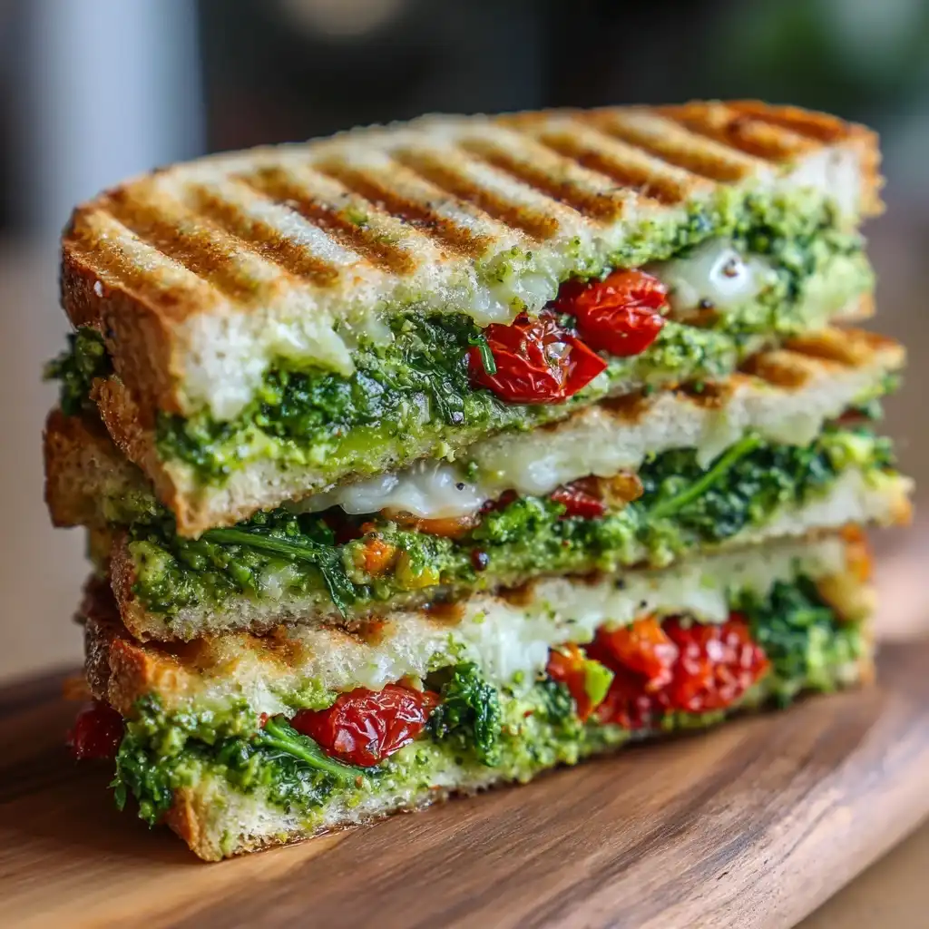 Pesto Veggie Panini