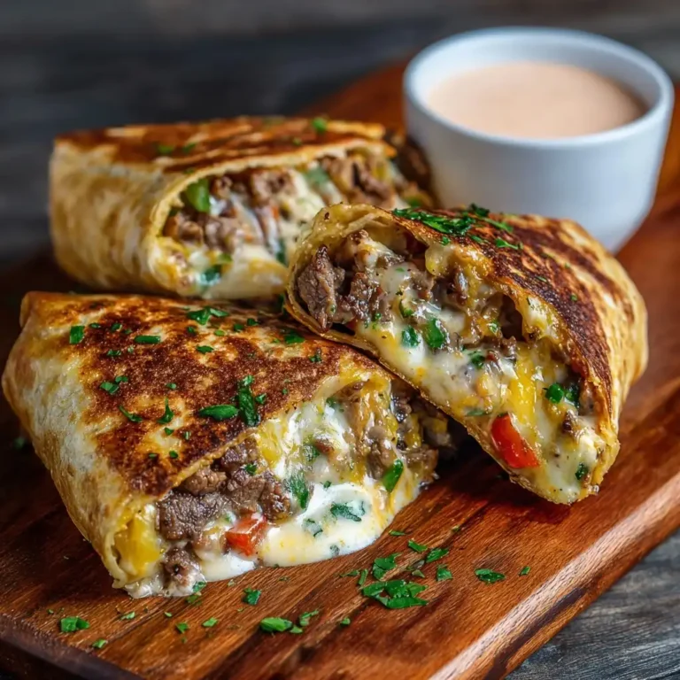 Philly Cheesesteak Burritos