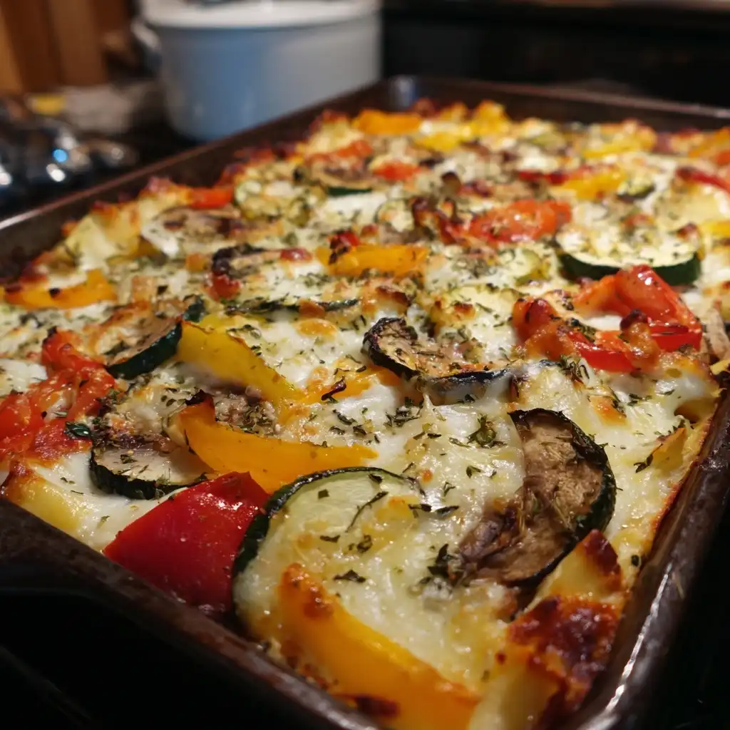Roasted Vegetable Garden Lasagna