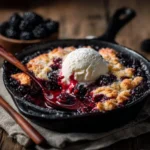 Rustic Blackberry Cobbler