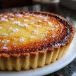 Salted Honey Custard Tart