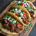 Slow Cooker Shredded Beef Tacos
