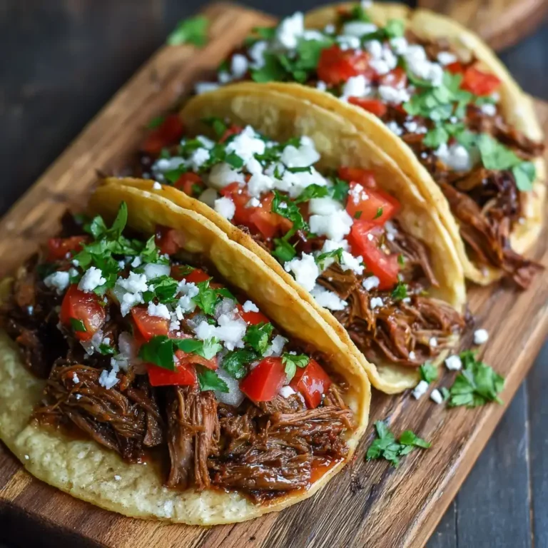 Slow Cooker Shredded Beef Tacos