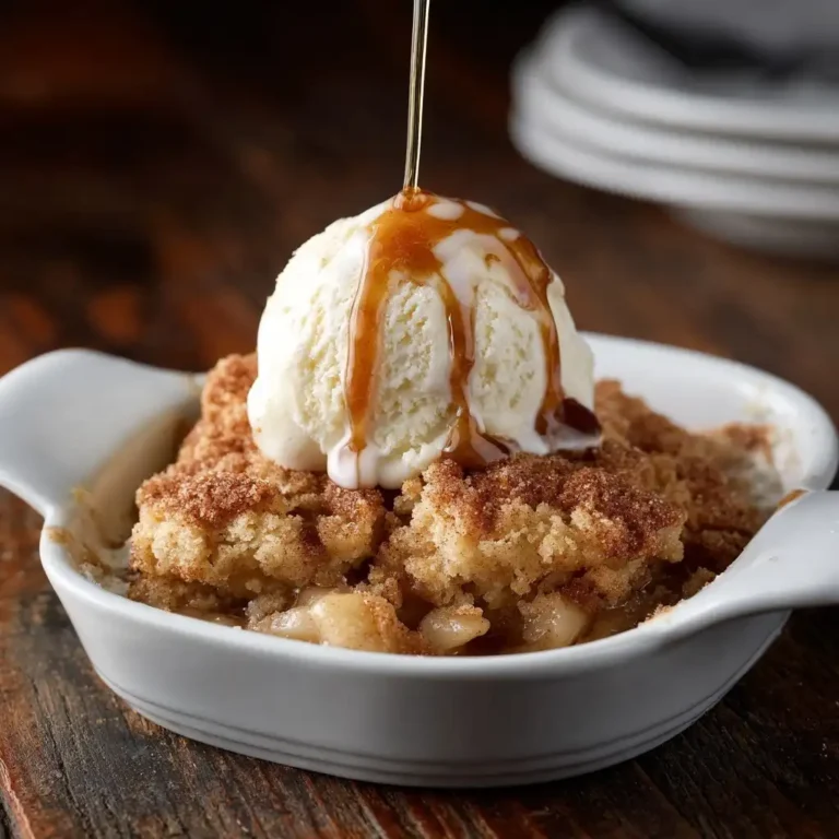 Snickerdoodle Apple Cobbler